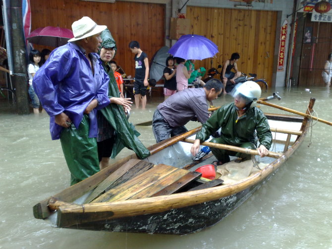 水灾的家乡--葵潭